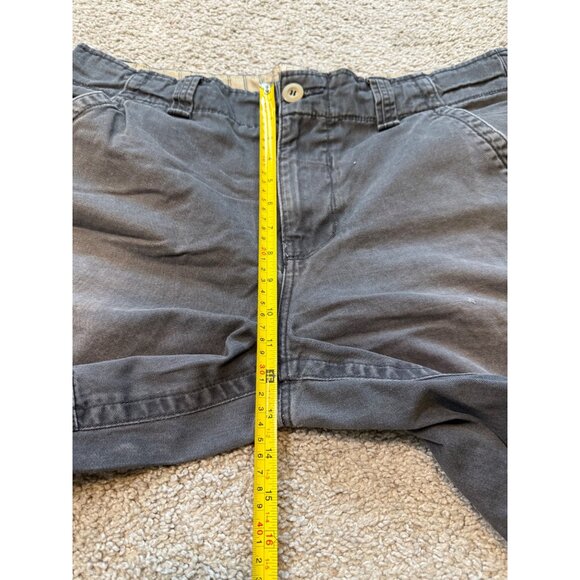 Y2K Cargo No Boundaries Mens Shorts Size 38 Gray Vintage Pockets Distressed Nobo - Picture 4 of 9